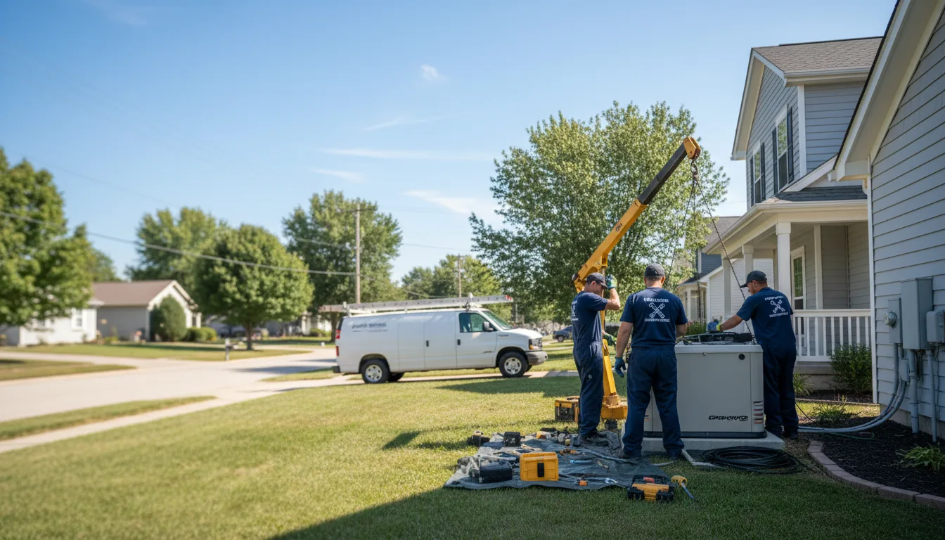 Generator Installation in Dix, IL near me